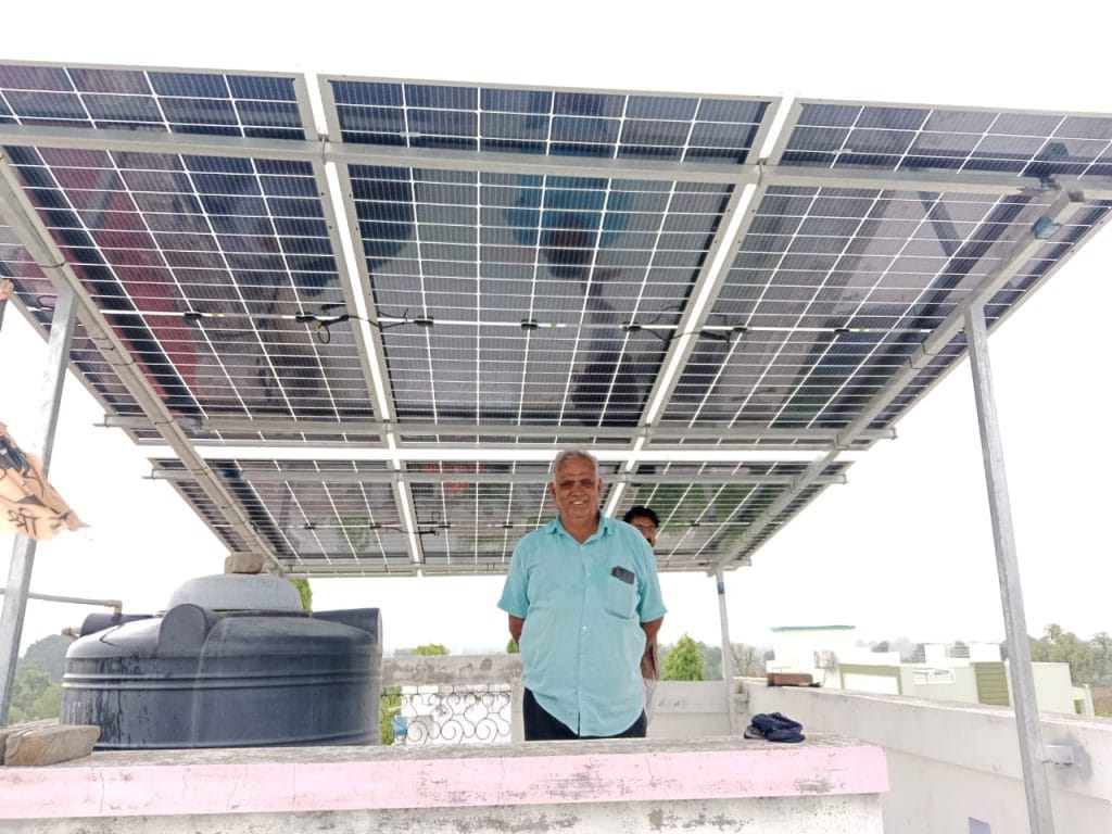 install solar system at home