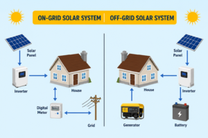 On-Grid vs Off-Grid Solar System: Which One Is Better for Your Home in India?