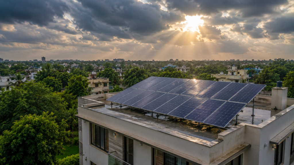 Does Solar Work During Monsoon rooftop solar system in India
